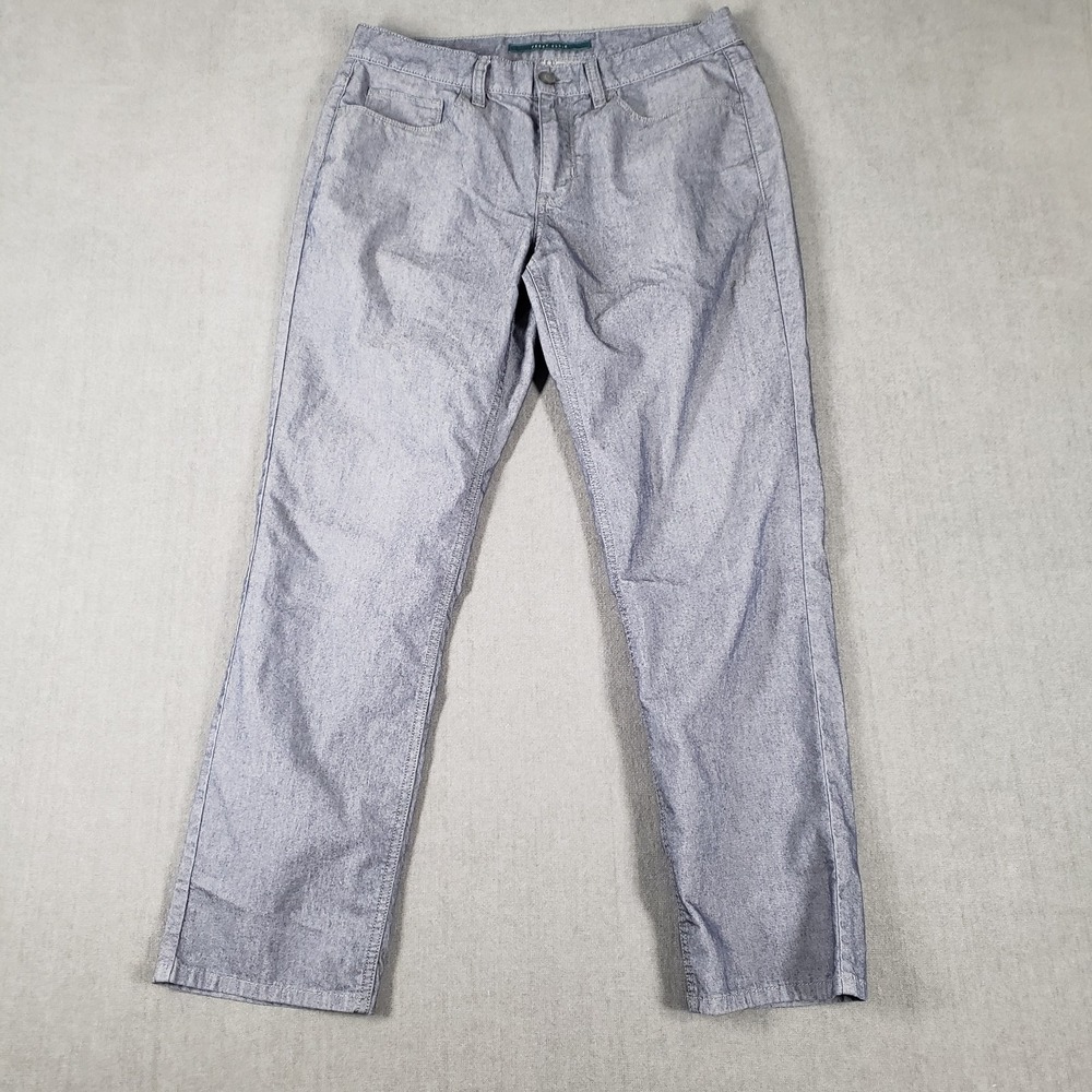 Perry Ellis Pants Mens‎ Size 32x30 Blue Cotton Blend Straight